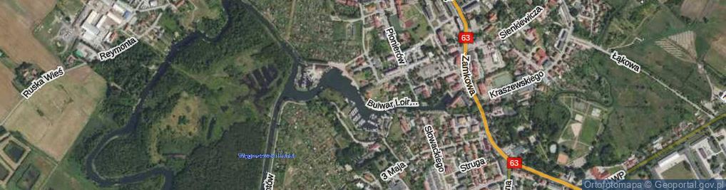 Zdjęcie satelitarne Bulwar Loir Et Cher ul.