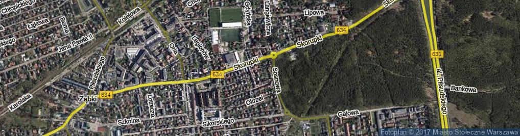 Zdjęcie satelitarne Bukowa ul.