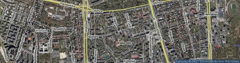 Zdjęcie satelitarne Bytnara Rudego Jana ul.