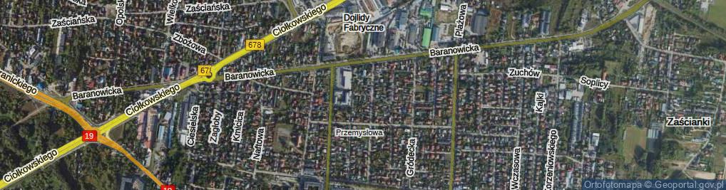 Zdjęcie satelitarne Cała ul.