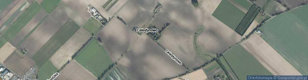 Zdjęcie satelitarne Celestynowo ul.