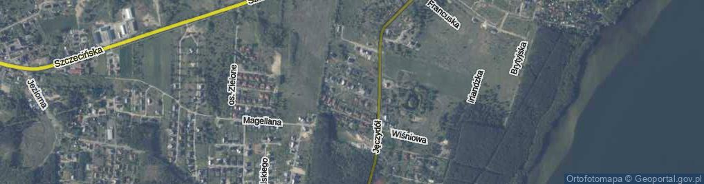 Zdjęcie satelitarne Cedrowa ul.