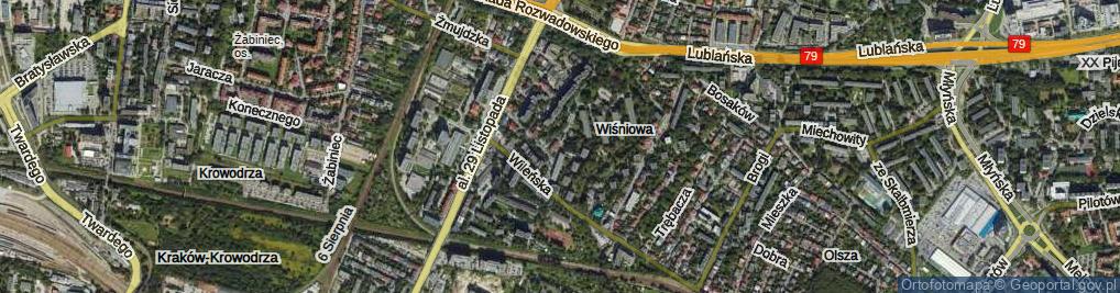 Zdjęcie satelitarne Celarowska ul.
