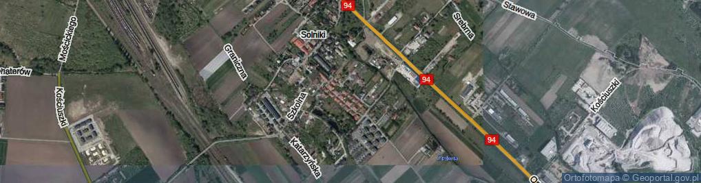 Zdjęcie satelitarne Cedrowa ul.