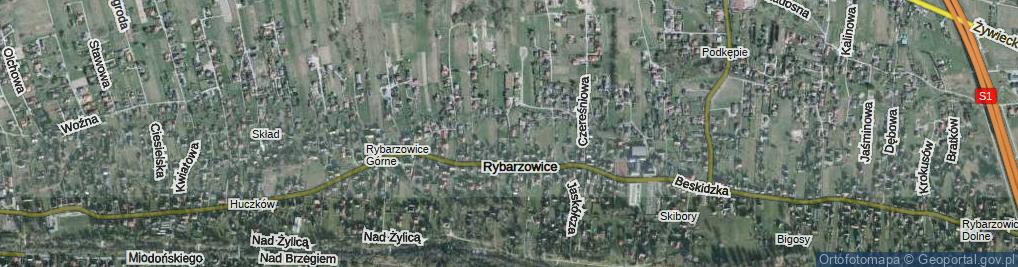 Zdjęcie satelitarne Cedrowa ul.