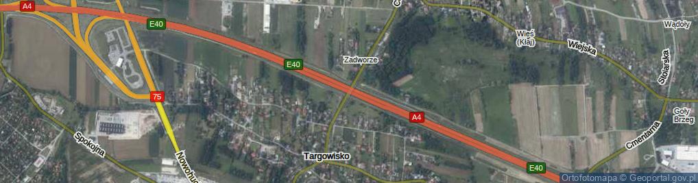 Zdjęcie satelitarne Centralna ul.