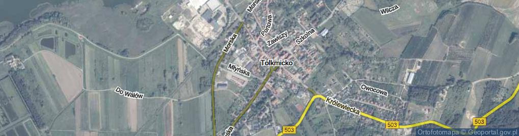 Zdjęcie satelitarne Ceramiczna ul.