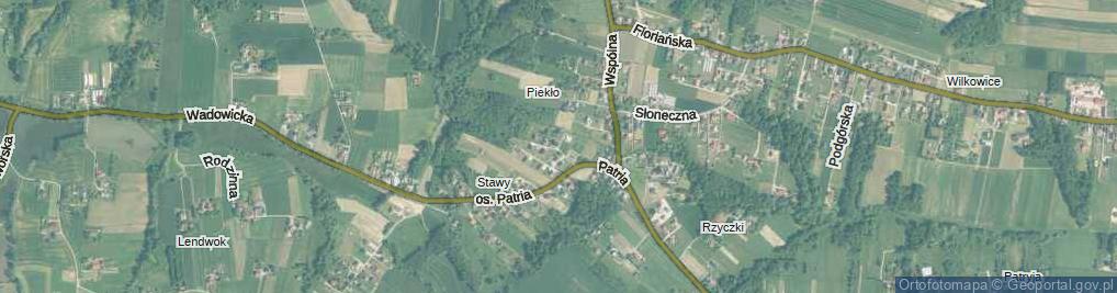 Zdjęcie satelitarne Cedrowa ul.
