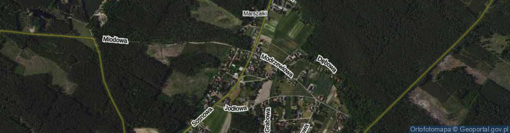 Zdjęcie satelitarne Cedrowa ul.