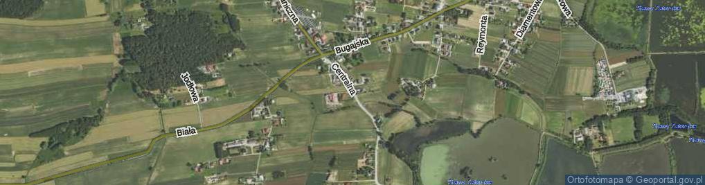 Zdjęcie satelitarne Centralna ul.