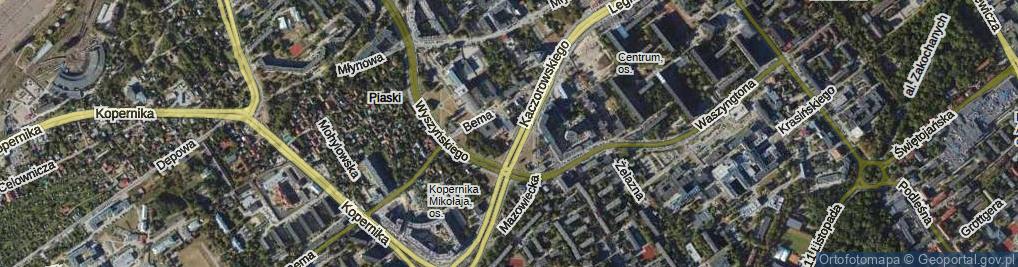 Zdjęcie satelitarne Chełmska ul.