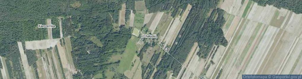 Zdjęcie satelitarne Chałupki ul.