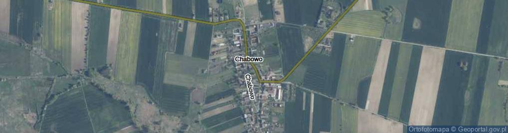 Zdjęcie satelitarne Chabowo ul.