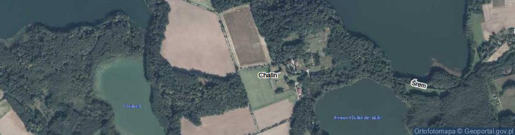 Zdjęcie satelitarne Chalin ul.