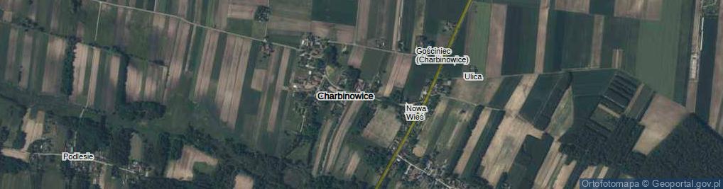 Zdjęcie satelitarne Charbinowice ul.