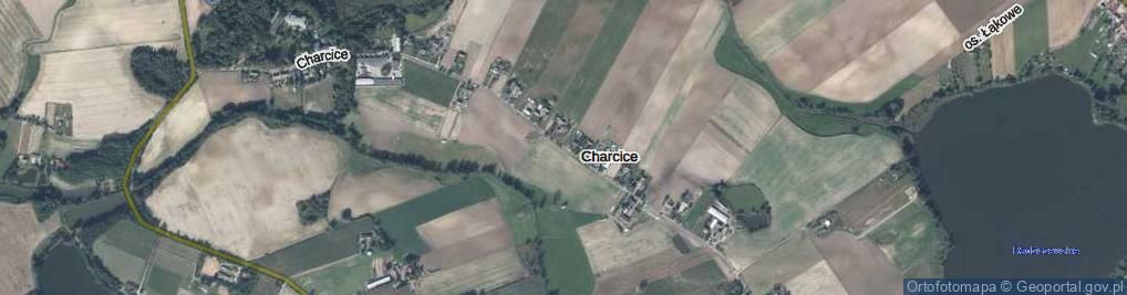 Zdjęcie satelitarne Charcice ul.