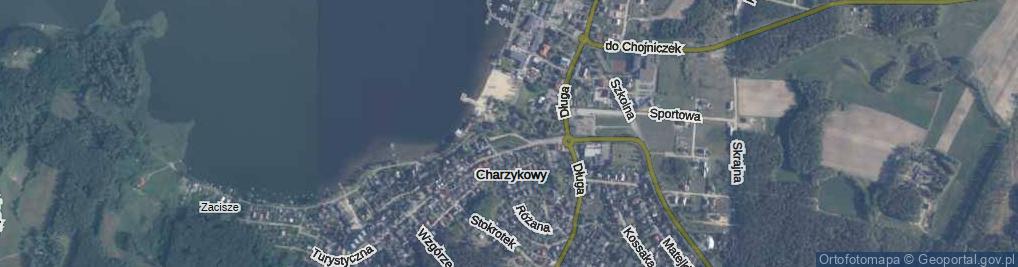 Zdjęcie satelitarne Charzykowy ul.