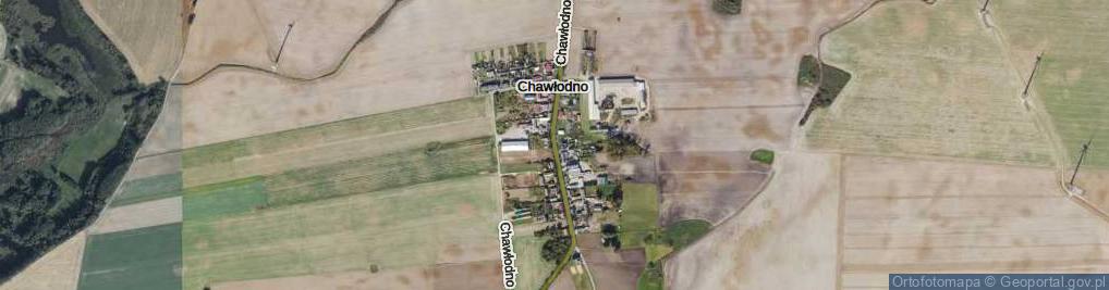 Zdjęcie satelitarne Chawłodno ul.