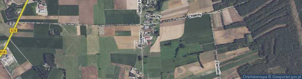 Zdjęcie satelitarne Chełchy ul.