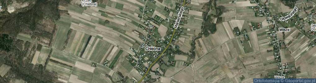 Zdjęcie satelitarne Chlebna ul.