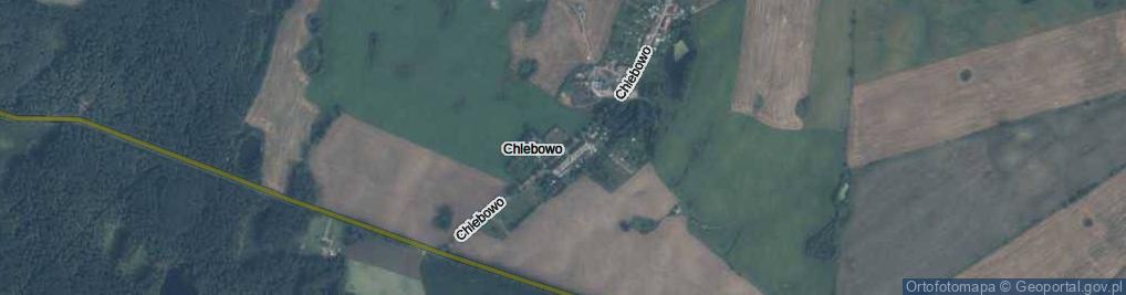 Zdjęcie satelitarne Chlebowo ul.