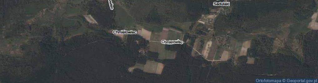 Zdjęcie satelitarne Chmielowiec ul.