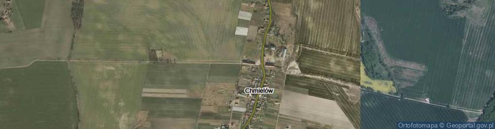 Zdjęcie satelitarne Chmielów ul.