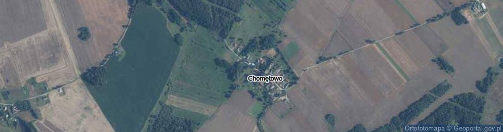 Zdjęcie satelitarne Chomętowo ul.