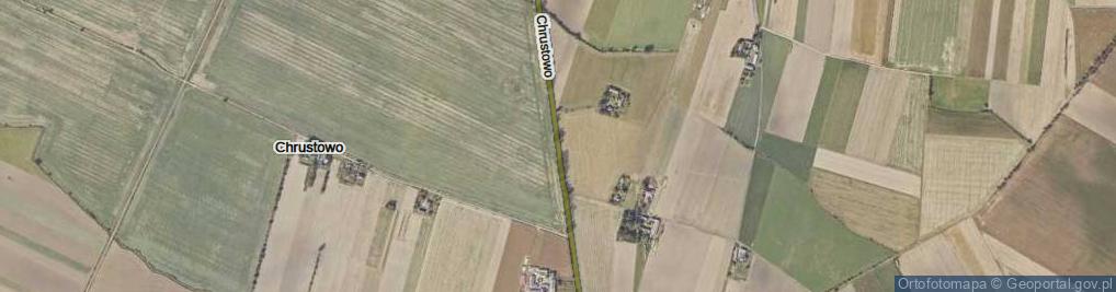 Zdjęcie satelitarne Chrustowo ul.