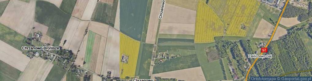 Zdjęcie satelitarne Chrzanowo ul.