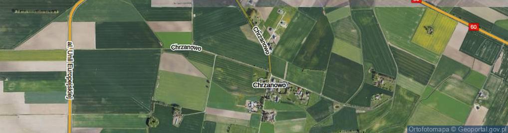 Zdjęcie satelitarne Chrzanowo ul.