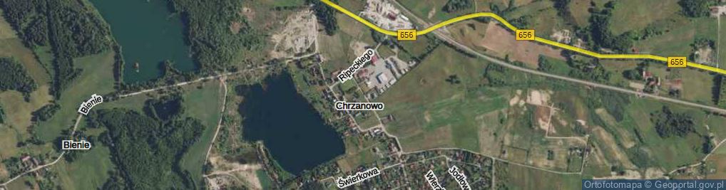 Zdjęcie satelitarne Chrzanowo ul.