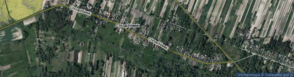 Zdjęcie satelitarne Chrząchówek ul.