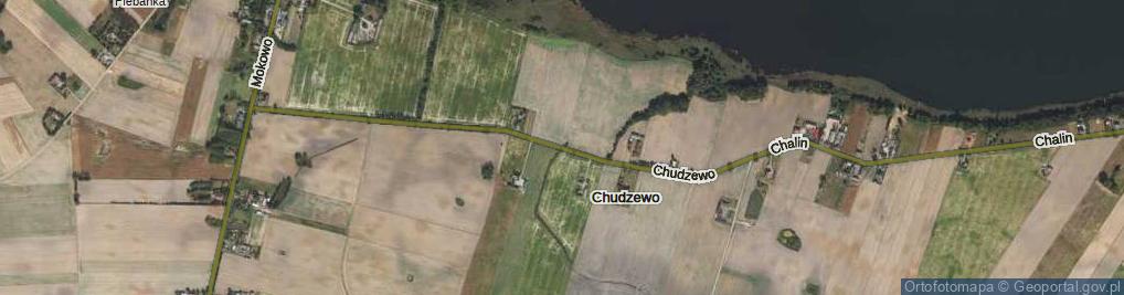 Zdjęcie satelitarne Chudzewo ul.