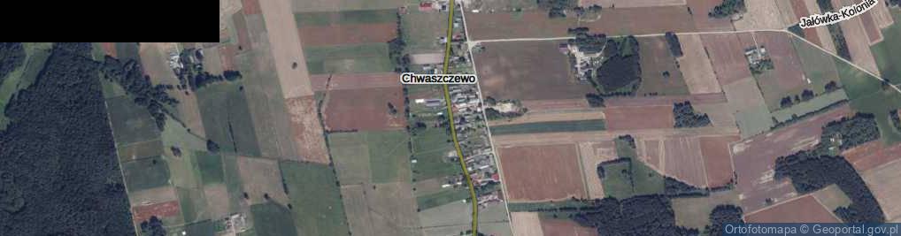Zdjęcie satelitarne Chwaszczewo ul.
