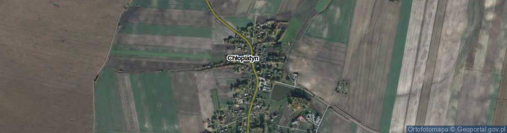 Zdjęcie satelitarne Chłopiatyn ul.