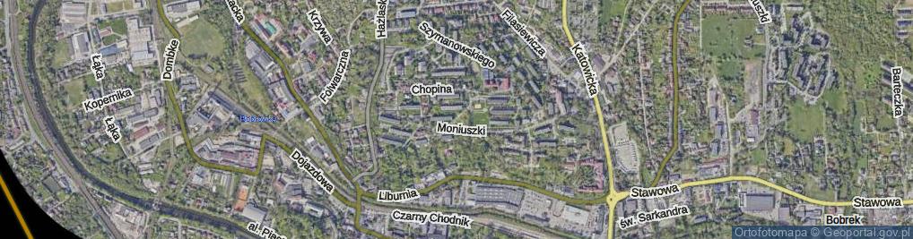 Zdjęcie satelitarne Chopina Fryderyka ul.