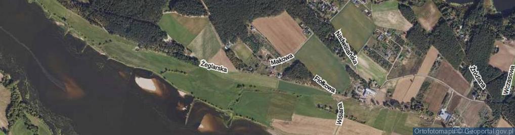 Zdjęcie satelitarne Chrapy ul.