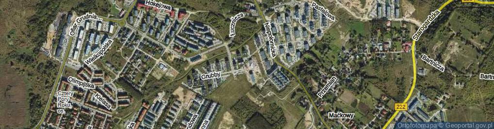 Zdjęcie satelitarne Chychły Zygmunta ul.