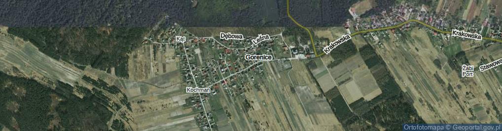 Zdjęcie satelitarne Chrzanowska ul.