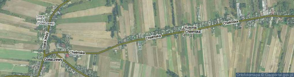 Zdjęcie satelitarne Chełmska ul.