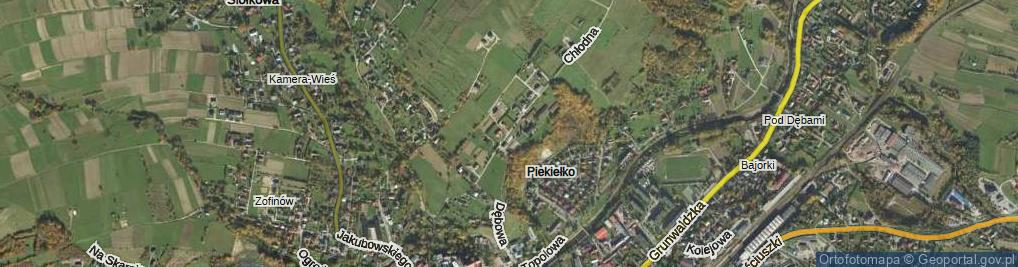 Zdjęcie satelitarne Chłodna ul.