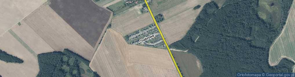 Zdjęcie satelitarne Chabrowa ul.