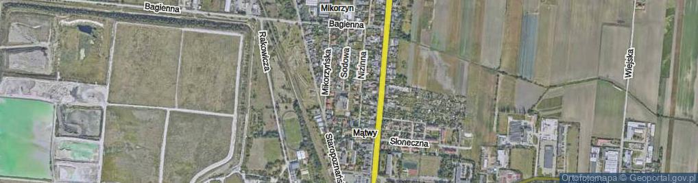 Zdjęcie satelitarne Chemiczna ul.