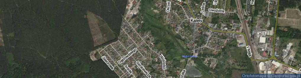 Zdjęcie satelitarne Chmielna ul.