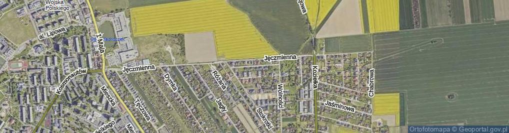 Zdjęcie satelitarne Chabrowa ul.