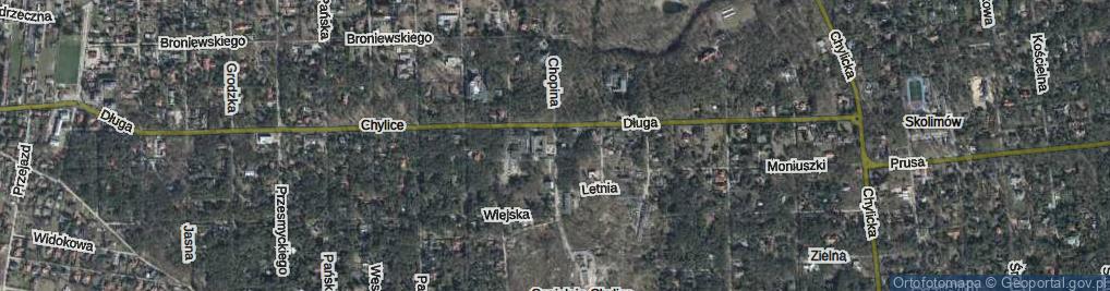 Zdjęcie satelitarne Chopina Fryderyka ul.