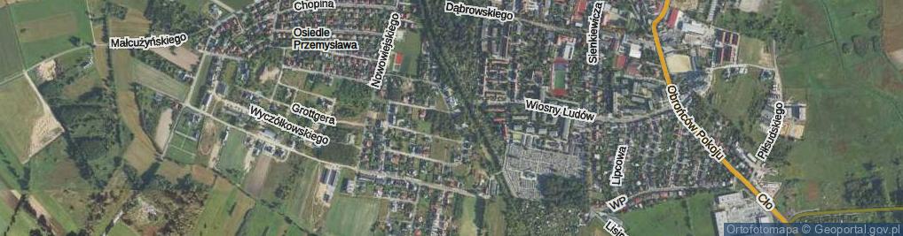 Zdjęcie satelitarne Chełmońskiego Józefa ul.