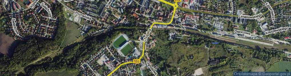 Zdjęcie satelitarne Chopina Fryderyka ul.