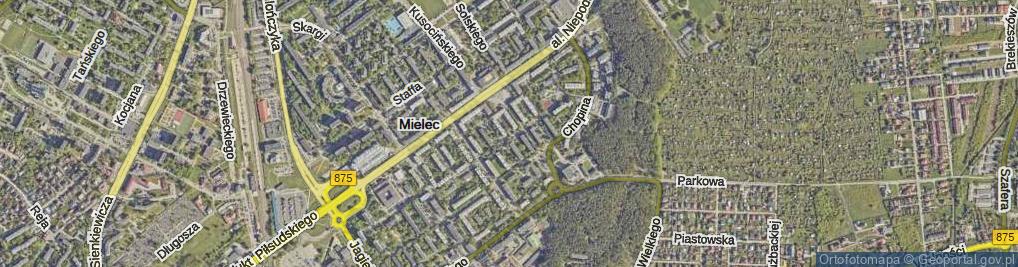 Zdjęcie satelitarne Chopina Fryderyka ul.